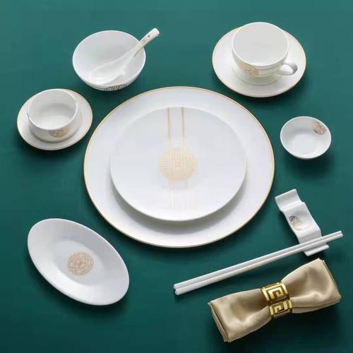 骨瓷餐具摆台套盘
